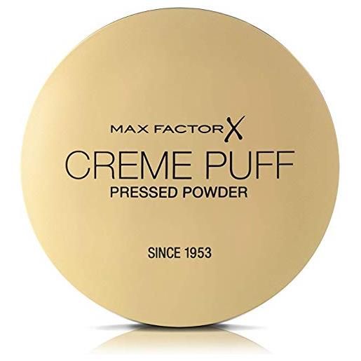 Max Factor 3 x Max Factor creme puff face powder 21g new & sealed - 55 candle glow