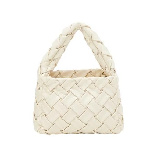 Sidona borsa a mano, pochette donna, bianco, einheitsgröße