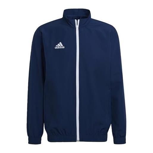 adidas uomo tracksuit jacket ent22 pre jkt, team navy blue 2, hb0571, mt