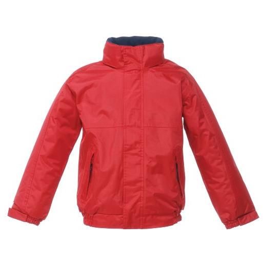 Regatta bomber impermeabile bimbo con interno in pile e dettagli riflettenti, jackets waterproof insulated unisex bambini, navy/navy, 36