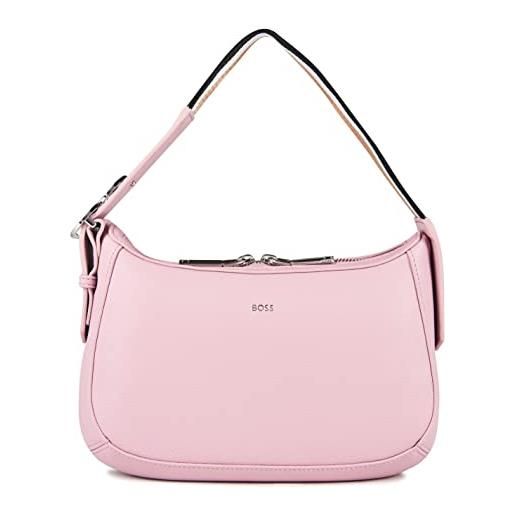 BOSS amber sm hobo-tp, borsa a tracolla donna, light/pastel pink687, taglia unica