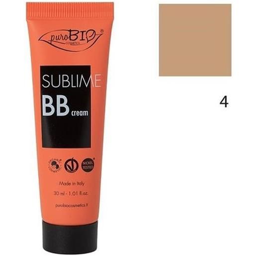 PuroBio Cosmetics puro. Bio sublime bb cream n. 04 da 30ml