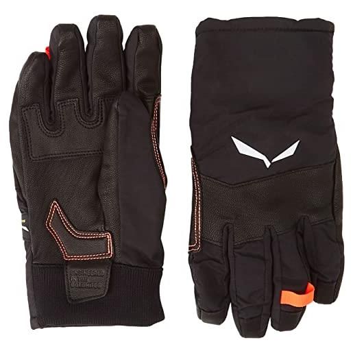 SALEWA ortles tw w gloves guanti, black out/0910/6080, xs donna