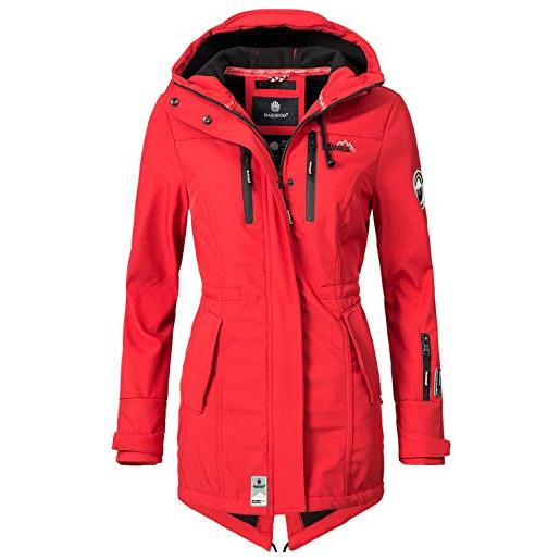 Marikoo zimtzicke outdoor transizione giacca funzionale da donna rosso m