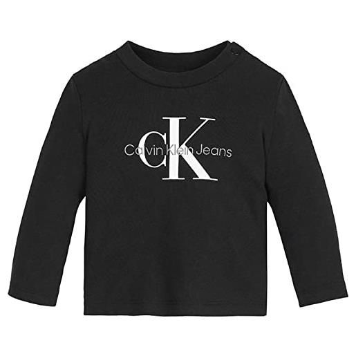 Calvin Klein t-shirt nera da bambino in0in00005-beh
