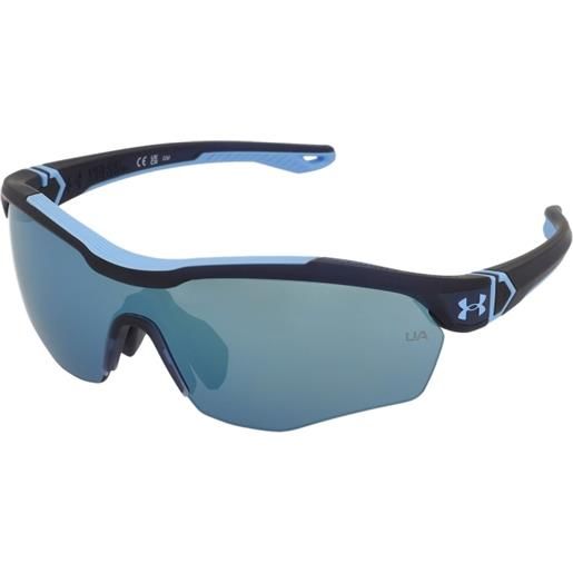 Under Armour ua yard pro jr 2rr/w1 | occhiali per bambini | plastica | mascherina | blu, grigio | adrialenti