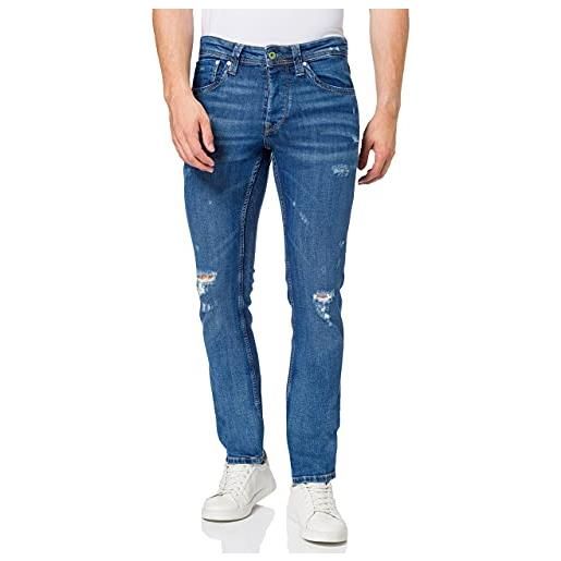 Pepe Jeans cash regular fit uomo jeans regular fit regular denim, blu (denim-z23), 28w / 32l