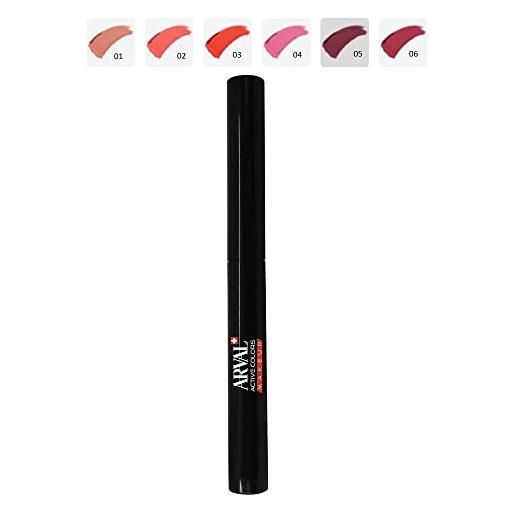 ARVAL pure & mat lipstick rossetto satinato (01 nude rosato)