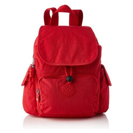 Kipling city pack mini, zaino donna, rosso (red rouge), taglia unica