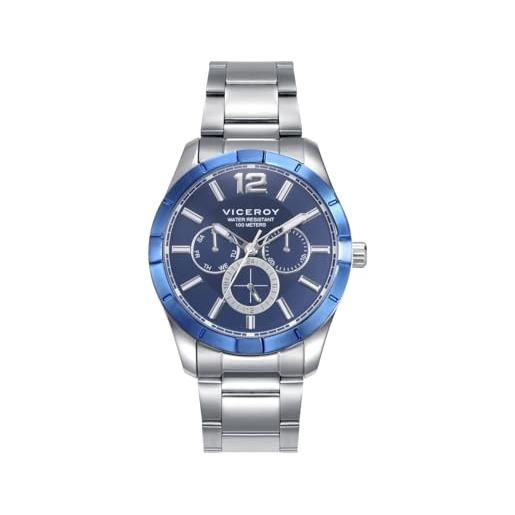 Viceroy reloj magnum 401333-35 hombre acero azul