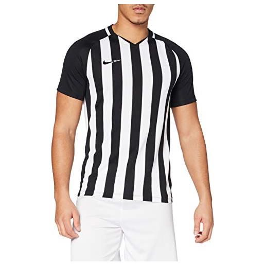 Nike maglietta da uomo a maniche lunghe a righe division iii, da football, uomo, maglietta, 894081-412, università blu/bianco/nero. , xxl