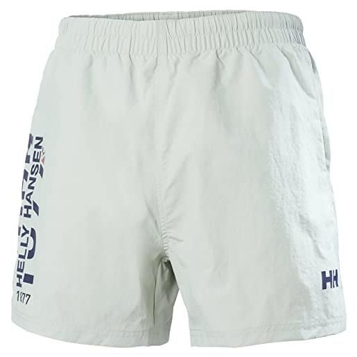 Helly Hansen cascais trunks pantaloncini da bagno, uomo, bianco (428 powder gree), l