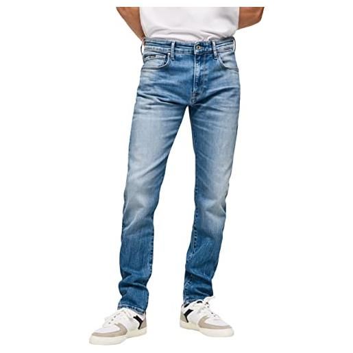 Pepe Jeans crane, jeans uomo, blu (denim-mm5), 29w / 34l