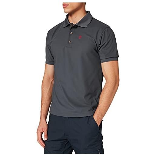 Fjällräven crowley pique shirt m, polo uomo, blu (blueblack), l