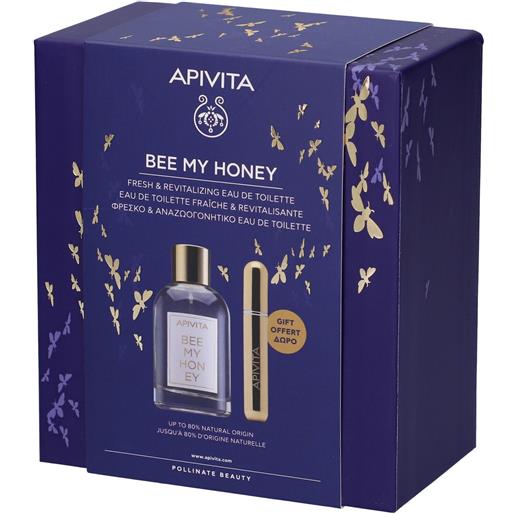 APIVITA SA apivita bee my honey edt rivitalizzante 100ml con spray ricaricabile 8ml - linea bee my honey