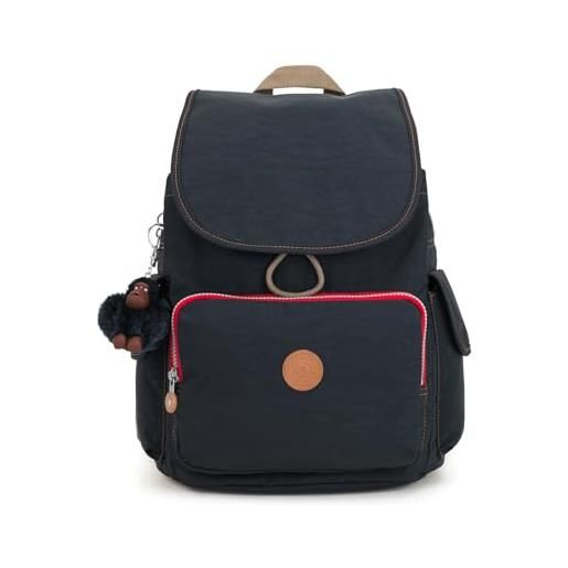 Kipling city pack, backpacks donna, grigio (01), 18.5x32x37 cm