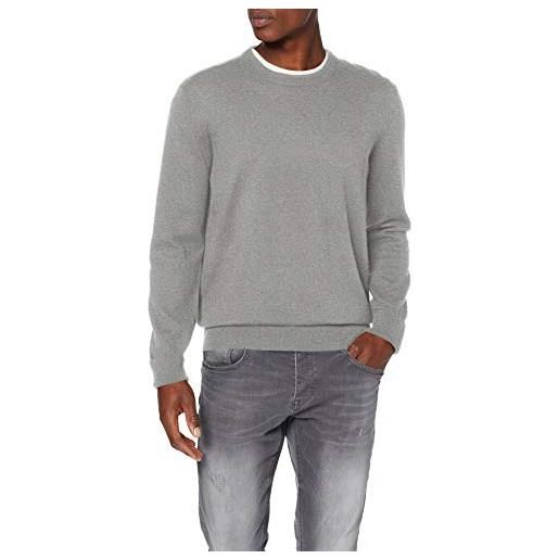 Schott NYC schott plbeal1 felpa, grigio (h. Anthracite h. Anthracite), x-large uomo