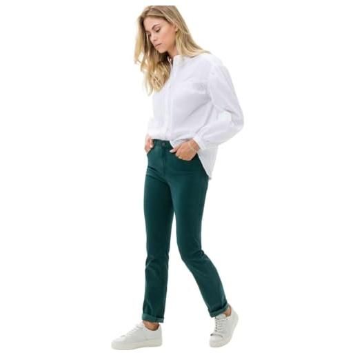 BRAX style carola winter dream pantaloni, malachite scuro, 31w x 34l donna