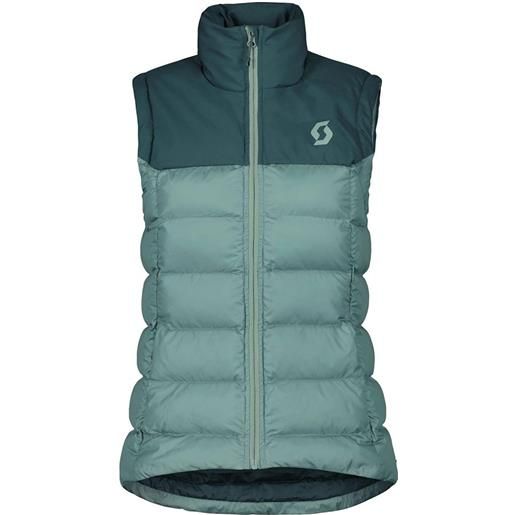 Scott insuloft warm vest verde xs donna