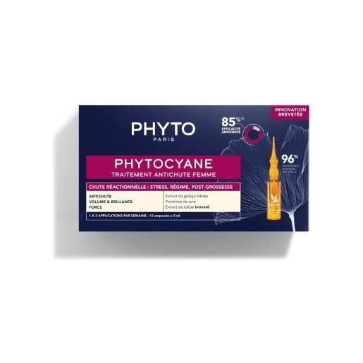 PHYTO (LABORATOIRE NATIVE IT.) phytocyane fiale donna cadura temporanea 12 fiale da 5ml