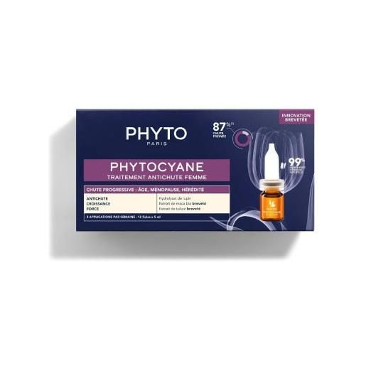 PHYTO (LABORATOIRE NATIVE IT.) phytocyane fiale donna caduta progressiva 12 fiale da 5ml