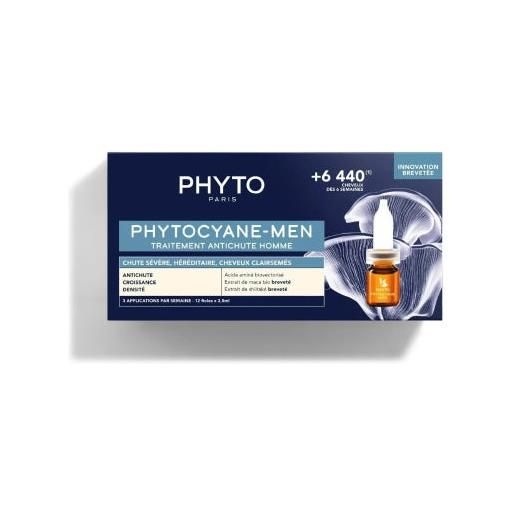 PHYTO (LABORATOIRE NATIVE IT.) phytocyane fiale uomo caduta severa 12 fiale da 3,5ml