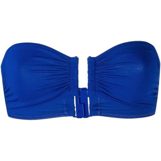 ERES top bikini show a fascia - blu