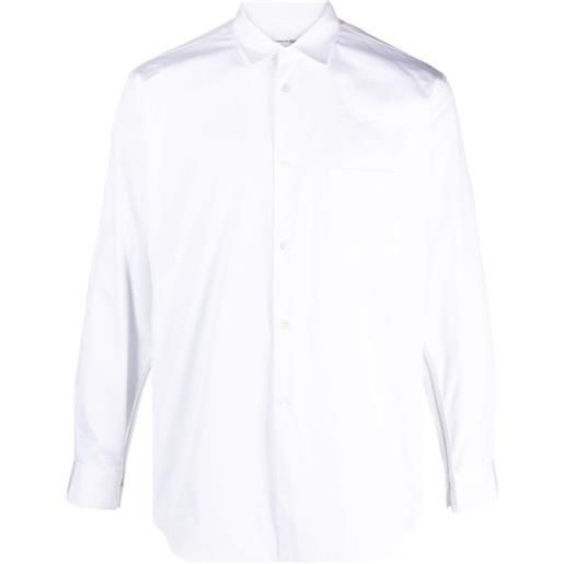 Comme Des Garçons Shirt camicia con zip - bianco