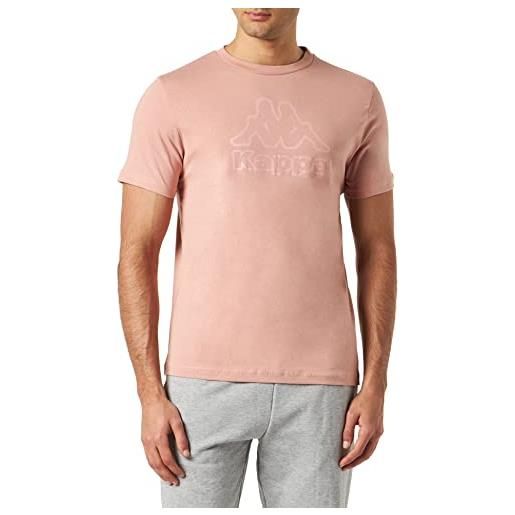 Kappa maglietta cremy, t-shirt bambino, rosa misty, 10 anni