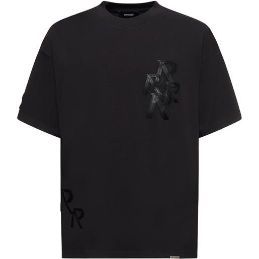 REPRESENT t-shirt in cotone / logo applicato