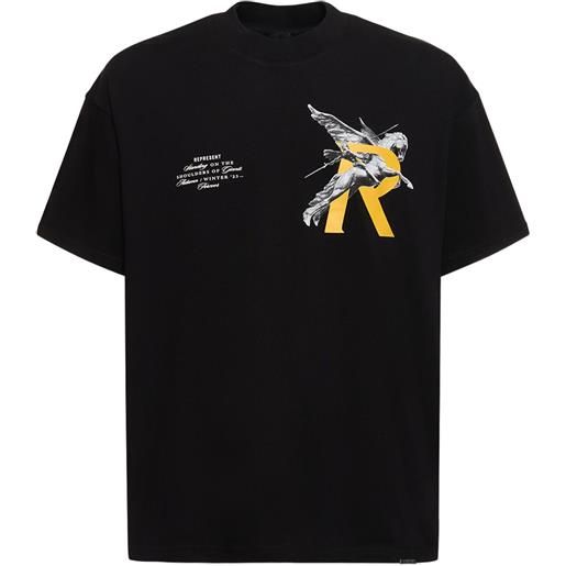 REPRESENT t-shirt oversize in cotone con logo