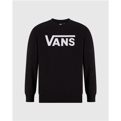 Vans felpa drop v logo nero donna