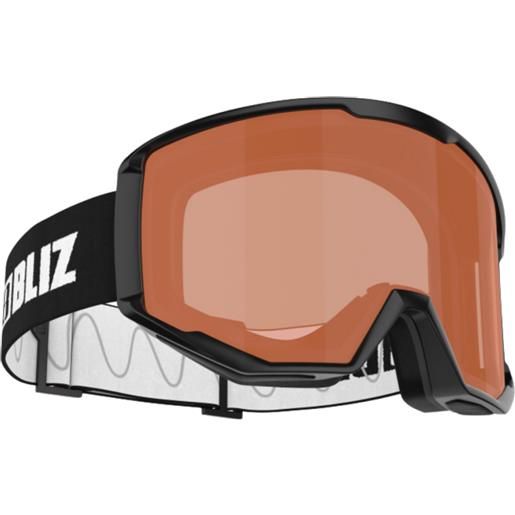 BLIZ spark black maschera sci/snowboard