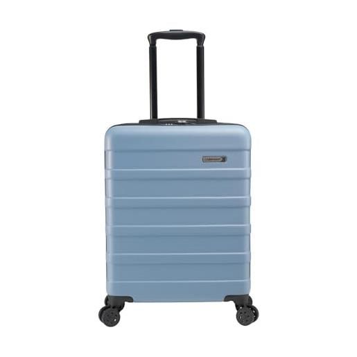 Cabin Max anode - valigia a mano 55x40x20cm, leggera, rigida, trolley con 4 ruote, serratura a 3 cifre (trolley colore: elementale, dimensioni: 55 x 40 x 20 cm)