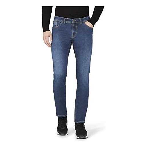Atelier GARDEUR sandro left hand twill jeans slim, nero (nero 199), w34/l36 (taglia unica: 34/36) uomo