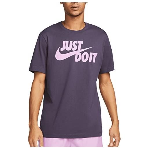 Nike ar5006-015 m nsw tee just do it swoosh t-shirt uomo gridiron s