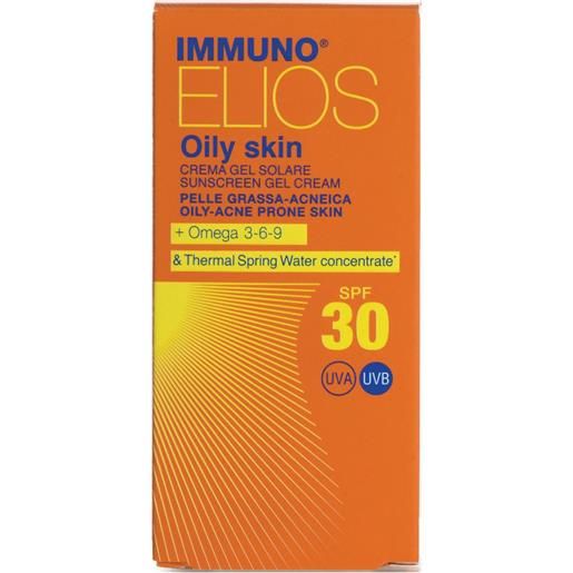 MORGAN immuno elios - oily skin crema gel solare spf30 pelle grassa 50ml - protezione solare leggera e non grassa per pelle grassa
