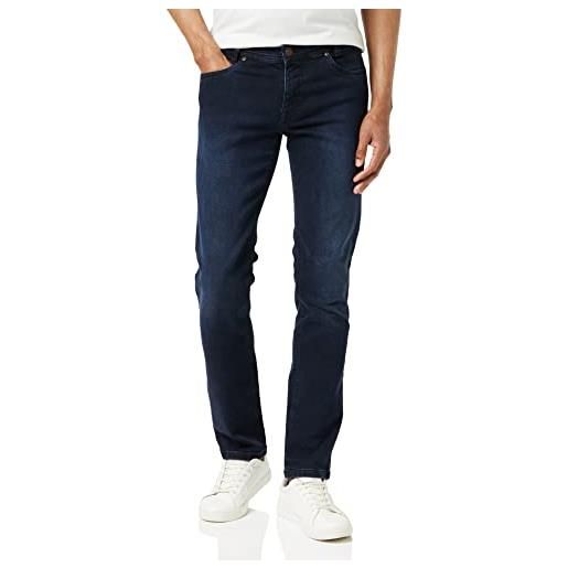 Atelier GARDEUR sandro left hand twill jeans slim, blu (blu scuro 168), 44w x 32l uomo
