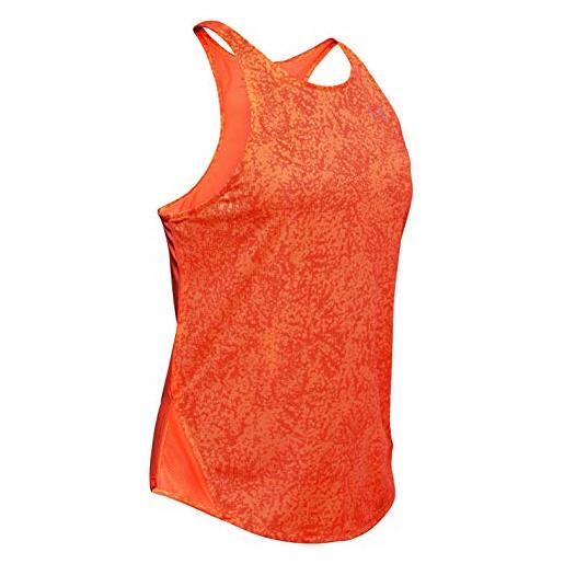 Under Armour speed stride printed tank maglia, donna, rosa, lg