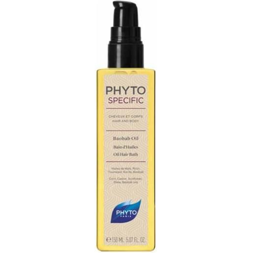 Phyto Phytospecific - baobab oil nutriente corpo e capelli ricci e mossi, 150ml