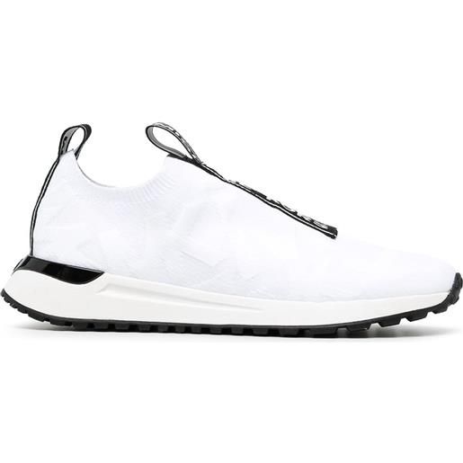 Michael Kors sneakers bodie con logo goffrato - bianco