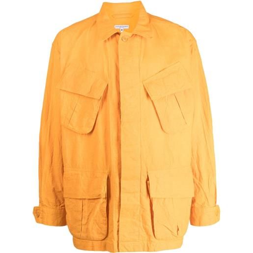 Engineered Garments giacca-camicia jungle fatigue utility - arancione