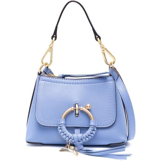 See by Chloé borsa a tracolla joan in pelle - blu