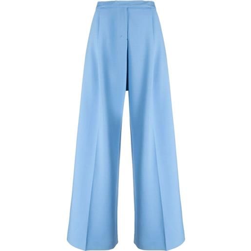 Dorothee Schumacher pantaloni a palazzo con pieghe - blu