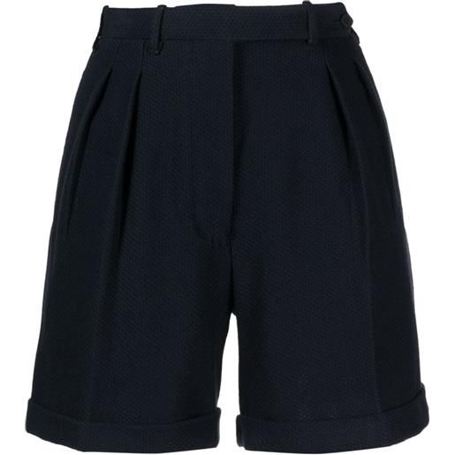 Giuliva Heritage shorts con pieghe - blu