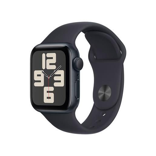 Apple watch se gpscassa 40mm in alluminio mezzanotte con cinturino spo