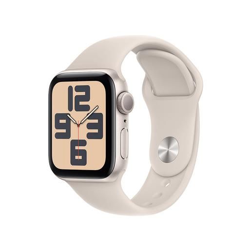 Apple watch se gps cassa 40mm in alluminio galassia con cinturino spor