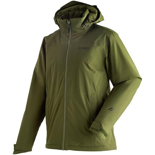 Maier Sports metor therm rec m full zip rain jacket verde m / short uomo