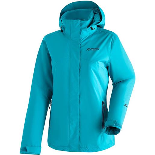 Maier Sports metor therm rec w full zip rain jacket blu s / regular donna