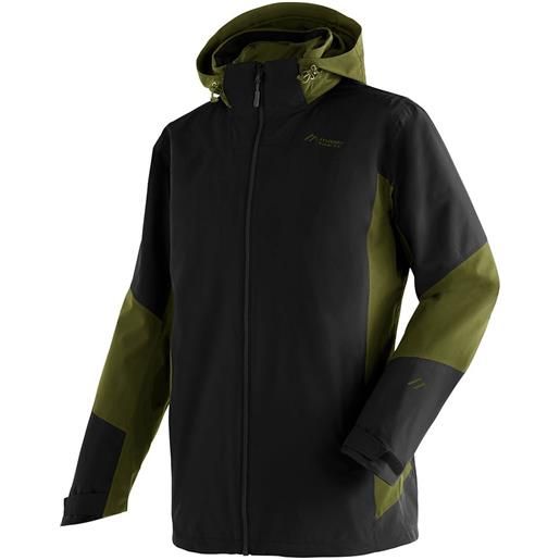 Maier Sports ribut m full zip rain jacket verde s / short uomo